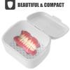 SILENRADAWN Portable PP Denture Box, Scratch-Resistant, Lightweight and Compact view 3