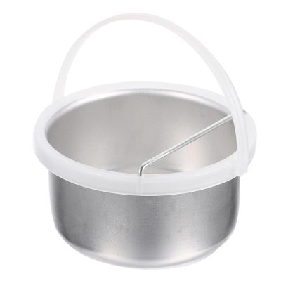 OKUMEYR Reliable Silver Aluminum Wax Melting Pot with Handle