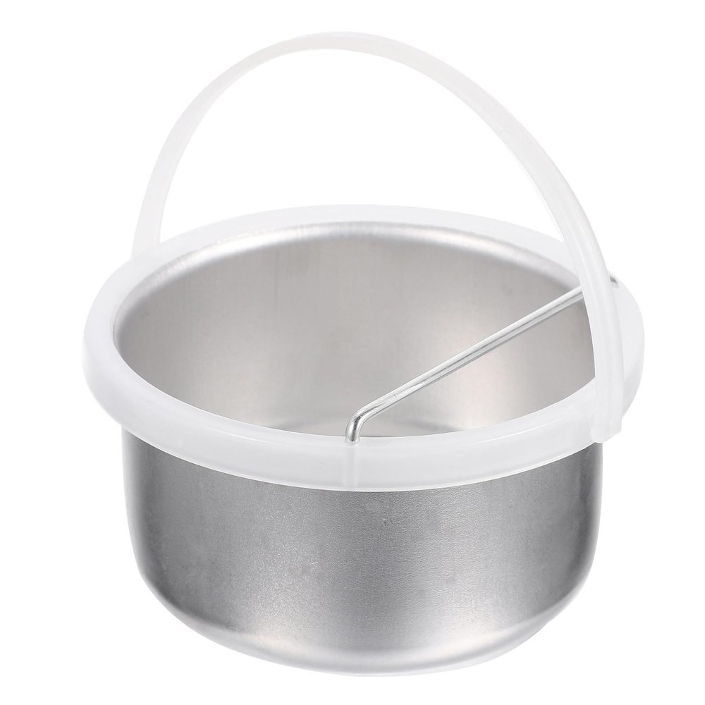 OKUMEYR Reliable Silver Aluminum Wax Melting Pot with Handle