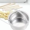 OKUMEYR Reliable Silver Aluminum Wax Melting Pot with Handle view 4