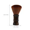 Portable Neck Duster with Wood Handle and Nylon Bristles view 2