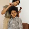Vintage Nylon Haircutting Brush for Neck and Shoulders view 3