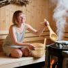 Large-Capacity Universal Wooden Sauna Water Bucket view 4