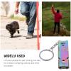 IMIKEYA Stainless Steel Dog Whistle with Loud Sound and Keychain for Dog and Bird Training view 3