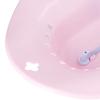 BONKZEBU Toilet Sitz Bath, Easy Storage, Squat-Free Sitz Bath for Hemorrhoids and Pregnancy, Plastic (Pink) view 4