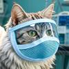 Adjustable Cat Grooming Mask - Transparent Breathable view 3