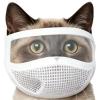 Adjustable Cat Head Hood - Transparent Breathable Cat Restraint view 1