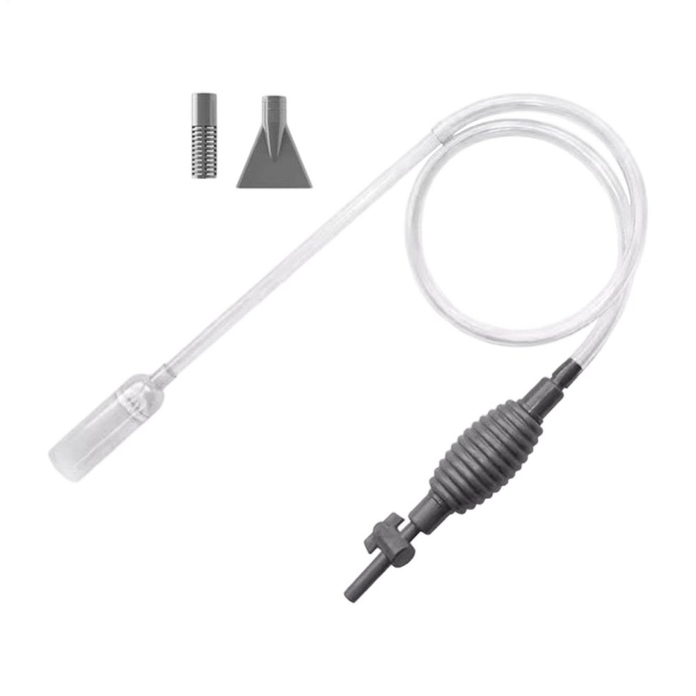 Aquarium Gravel Vacuum Cleaner with Manual Siphon