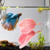 Betta Fish Aquarium Accessories - Suction Cup Realistic Leaf Toys view 3