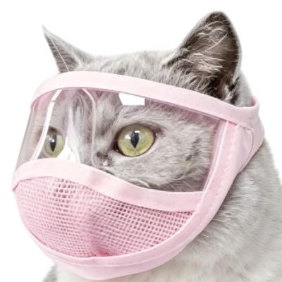 Adjustable Cat Head Protection Net Hood