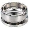 CRAFTHROU Stainless Steel Shaving Bowl, Silver, Large Capacity view 1