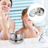 CRAFTHROU Stainless Steel Shaving Bowl, Silver, Large Capacity view 4