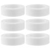 CRAFTHROU White Eyelash Extension Tape, 6 Nonwoven Rolls view 1