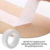 CRAFTHROU White Eyelash Extension Tape, 6 Nonwoven Rolls view 3