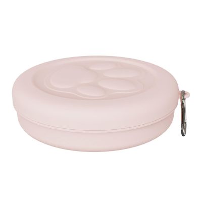 sodeber Travel Dog Bowl with Lid and Carabiner