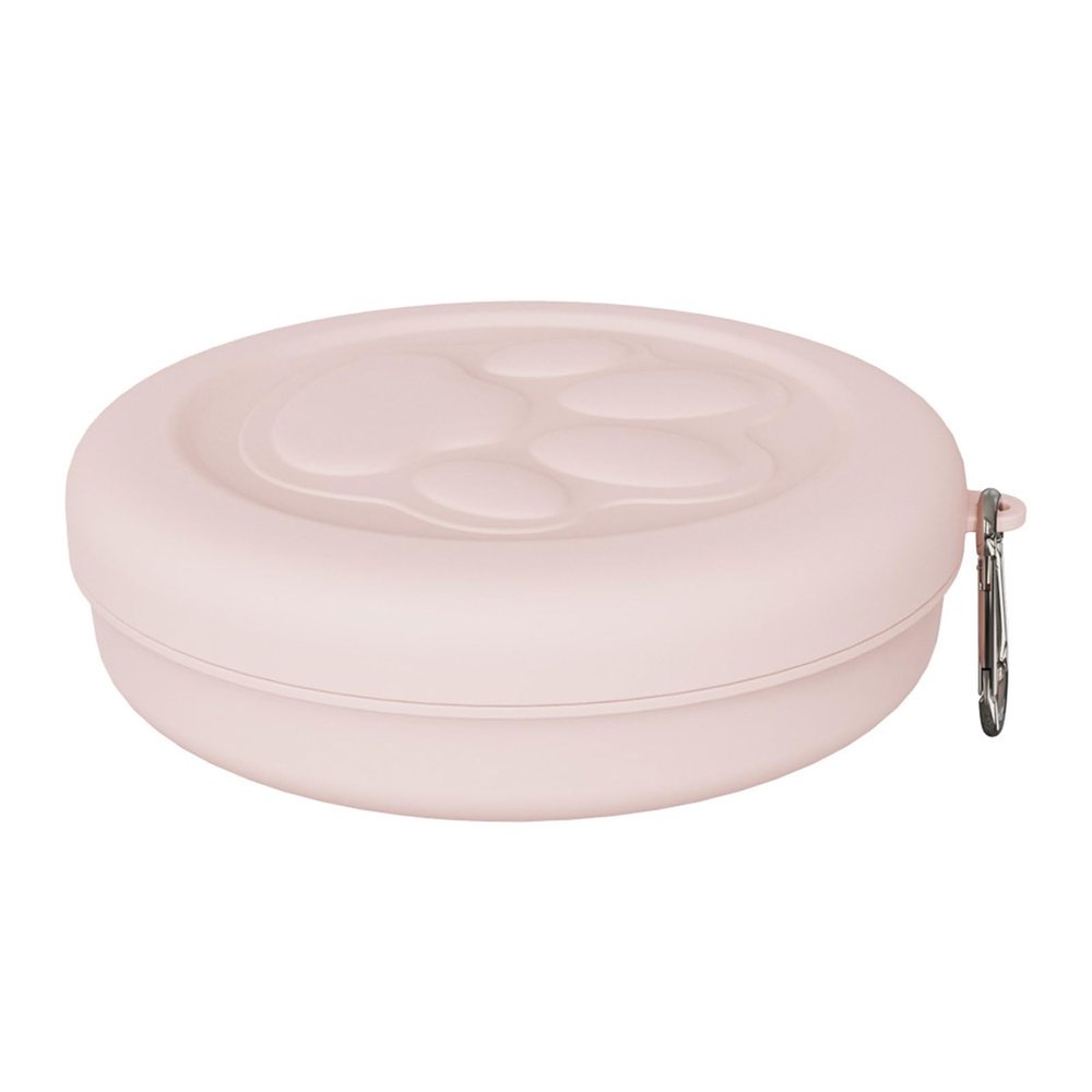 sodeber Travel Dog Bowl with Lid and Carabiner