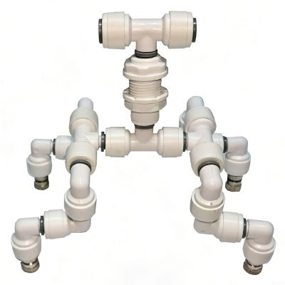 Kivivaka Brass 4-Nozzle Misting System for Terrariums and Reptile Enclosures