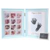 Newborn Keepsake Growth Record Frame with Hand and Footprints view 1