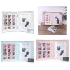 Newborn Keepsake Growth Record Frame with Hand and Footprints view 2