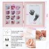 Newborn Keepsake Growth Record Frame with Hand and Footprints view 4
