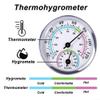 Wall-Mounted Thermometer-Hygrometer with Aluminum Design view 3