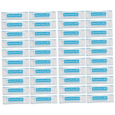 Operitacx Nasal Protection Salt, 80 Pieces, Finely Ground Nasal Care Salt for Nasal Rinsing with Physiological Saline Solution