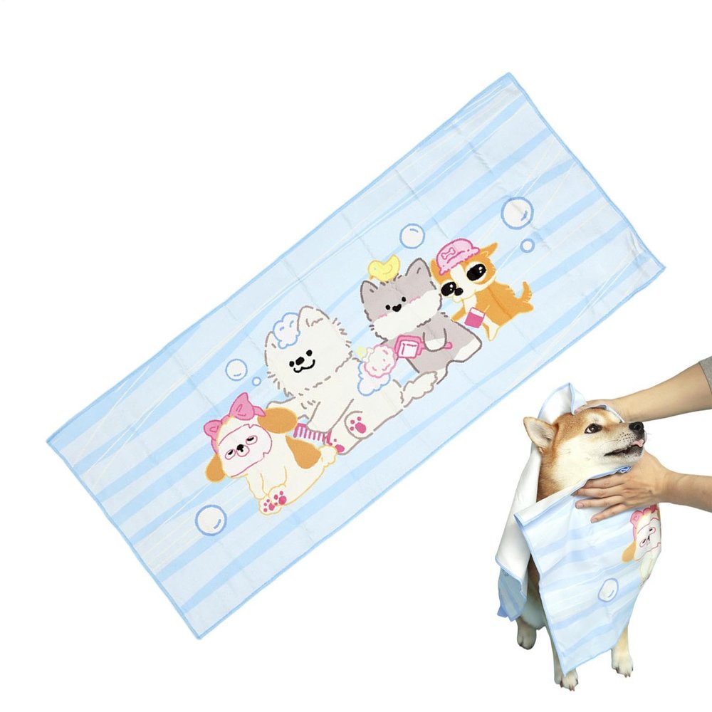 Soft, Lightweight Quick-Drying Pet Grooming Towel