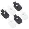 ULTECHNOVO 6-Piece White PU Nail Scissor Covers view 1