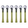 IDEANATEGRATE Portable Metal Eye Cream Rollers, 6-Piece Set view 1