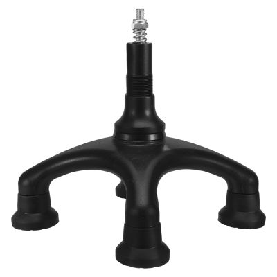 WATIIFUFU Lightweight Swivel Quad Cane Tip, ABS and Iron, for Seniors