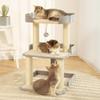 MYXJX Three-Tier Cat Scratching Post and Condo view 3