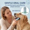 6-Piece Dog & Cat Dental Care Set with Silicone Finger Toothbrushes, Blue view 2