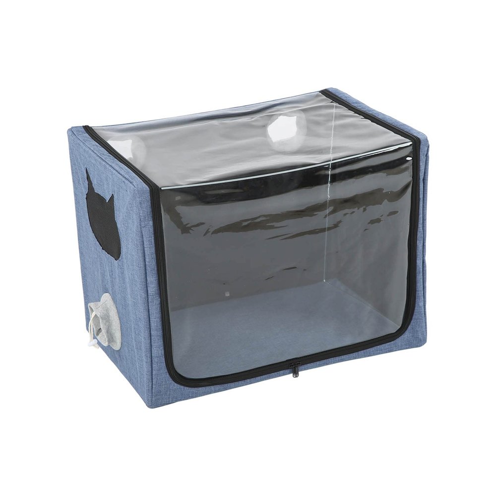 Hamwesh Portable Foldable Oxygen Tent for Pets, Spacious Nebulizer Box for Cats, Dogs, and Small Animals
