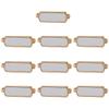 Fituenly 10 Unprinted Sublimation Charms for Smartwatch Bands, Heat-Transfer Personalizable view 3