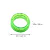 16-Piece Silicone Scissor Finger Rings for Better Control view 2