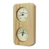 Wall-Mounted Sauna Thermo-Hygrometer with Wood Frame, 0–120°C and 0–100% RH view 3