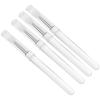 Angoily 4-Piece Silicone Lip Brushes with Caps for Precise Application view 1