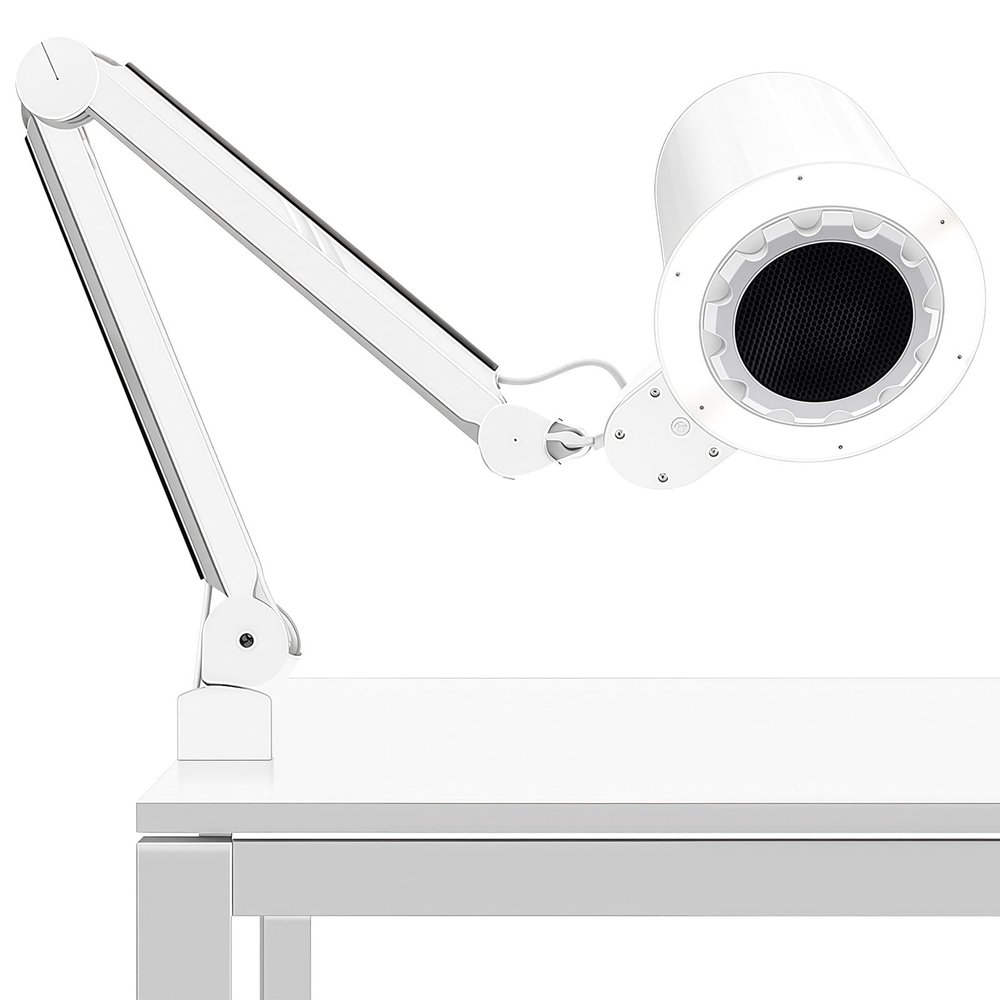 BANGBANGJI 80W Nail Dust Collector with Dimmable LED and Mobile Stand