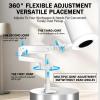 BANGBANGJI 80W Nail Dust Collector with Dimmable LED and Mobile Stand view 4
