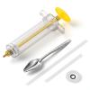 Pawfly 6-Piece Bird Feeding Syringe Set, 50 mL Hand-Feeding Syringe with Tubes and Spoon view 1