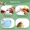 Pawfly 6-Piece Bird Feeding Syringe Set, 50 mL Hand-Feeding Syringe with Tubes and Spoon view 3