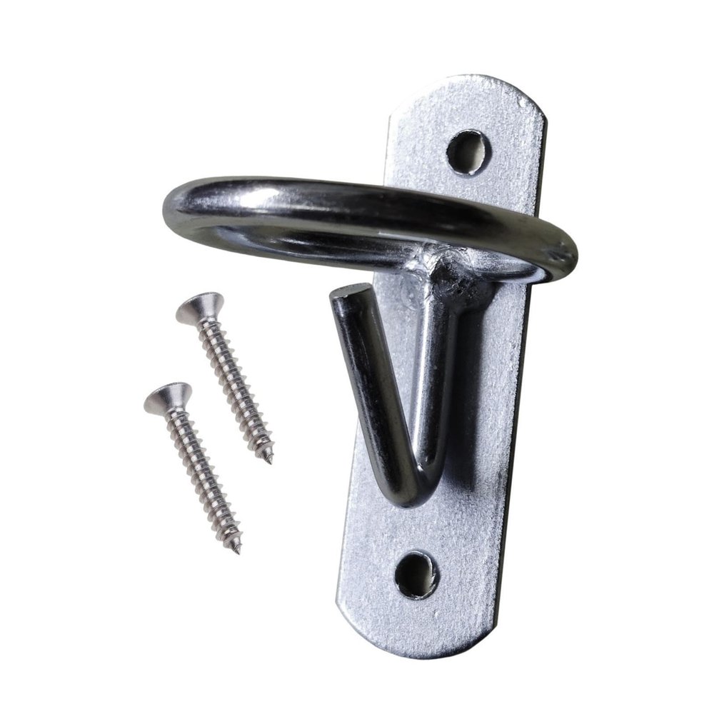QLECXZI Wall-Mounted Iron Hook for Horse Buckets