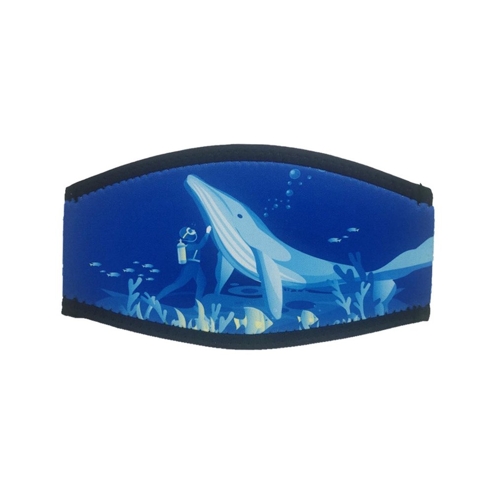 KTUXZCI Neoprene Strap Cover for Diving Masks: Prevents Hair Tangling and Protects Mask Straps