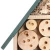 Teenpull Insect Hotel, Fir Wood, 31 x 10 x 48 cm, with Pine Cones and Bamboo, Butterfly House and Nesting Box view 4