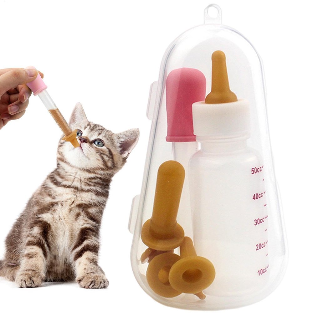 Kitten Bottle Set - Puppy Milk Dispenser