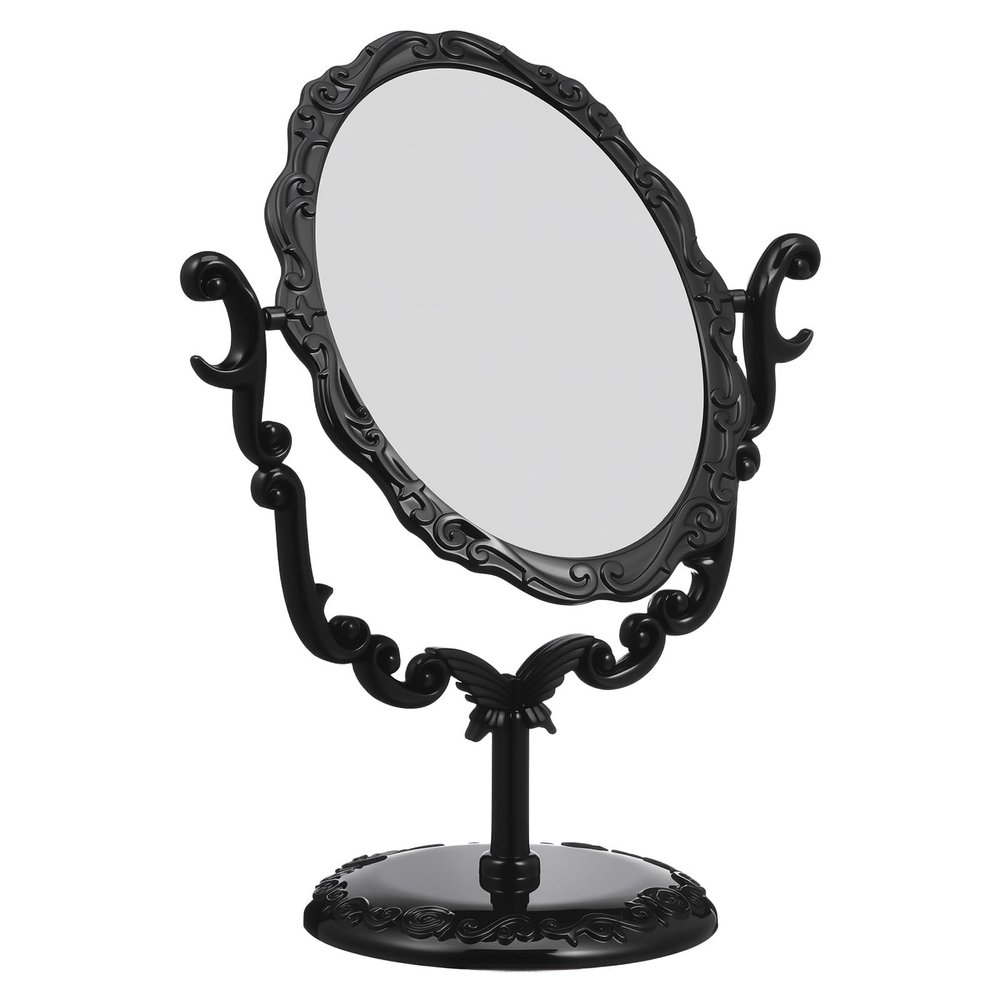 STAHAD Retro Makeup Mirror with Rotating Desktop Mirror