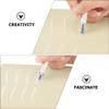 HOMOCONO 1 mm Silicone Eyebrow Practice Skin, Double-Sided view 3