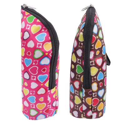 PERSELOSO 2-Pack Insulated Polyester Baby Bottle Bags for Parents
