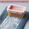 Highly Elastic Mesh Soap-Foaming Box with Non-Slip Drainage view 2