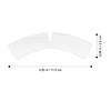 PATKAW 200-Piece Plastic Shirt Collar Stays for Men view 2